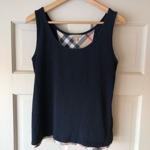 100% Authentic Burberry Brit navy blue tank | size M